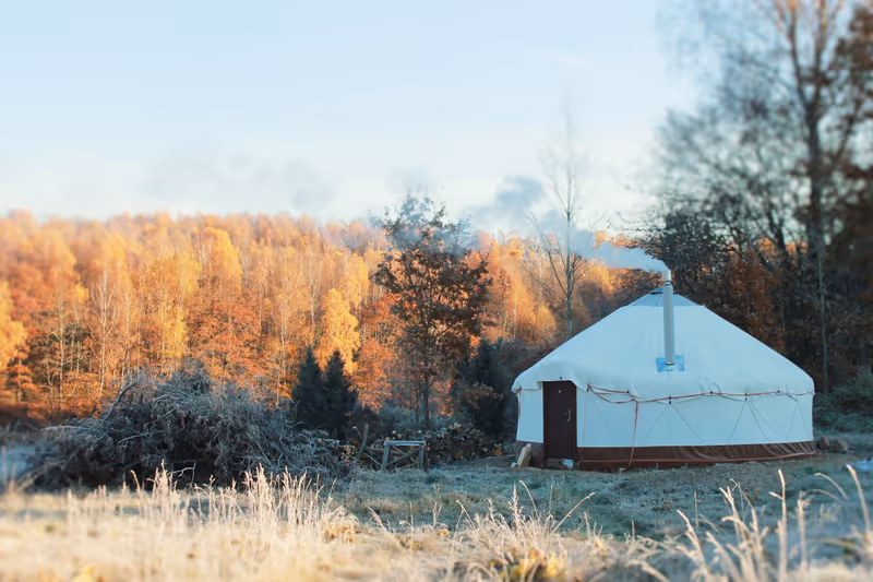 An yurt in Lithuania