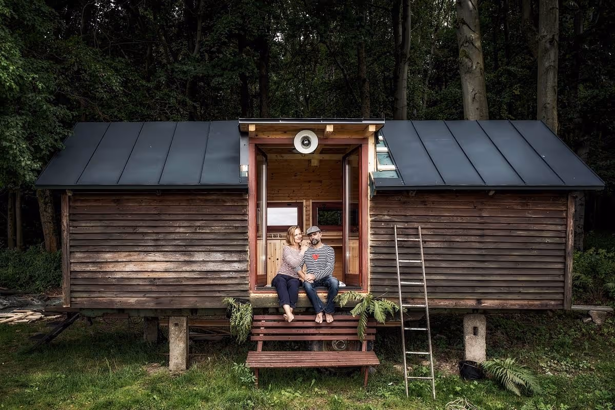 Tiny House v Českém Švýcarsku 