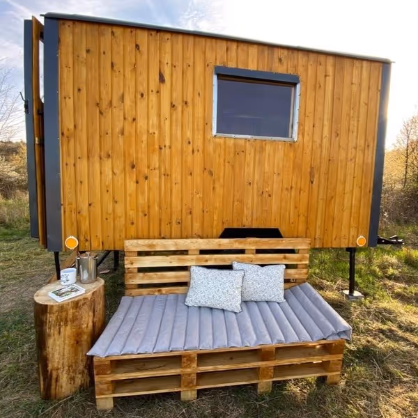 Tiny House Za trnkou a venkovní posezení