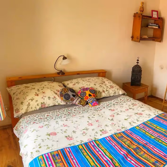 ubytování s ložnicí v mexickém stylu