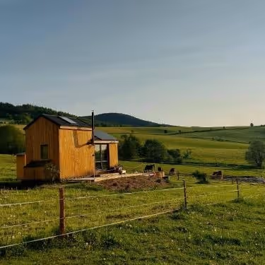 Glamping Morava - dřevěný Tiny House v přírodě Podorlicka