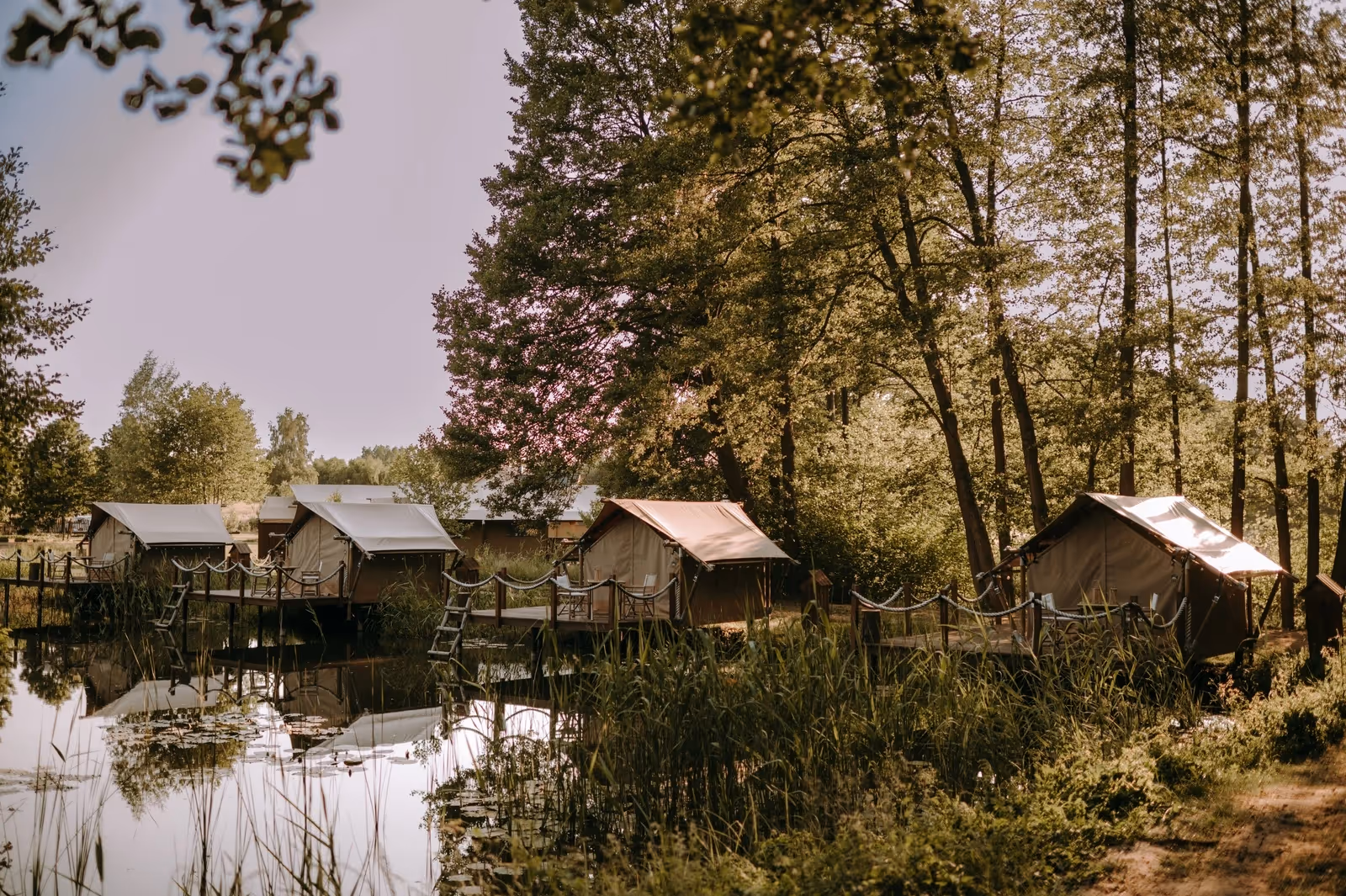 10 waterside glamping spots in Poland